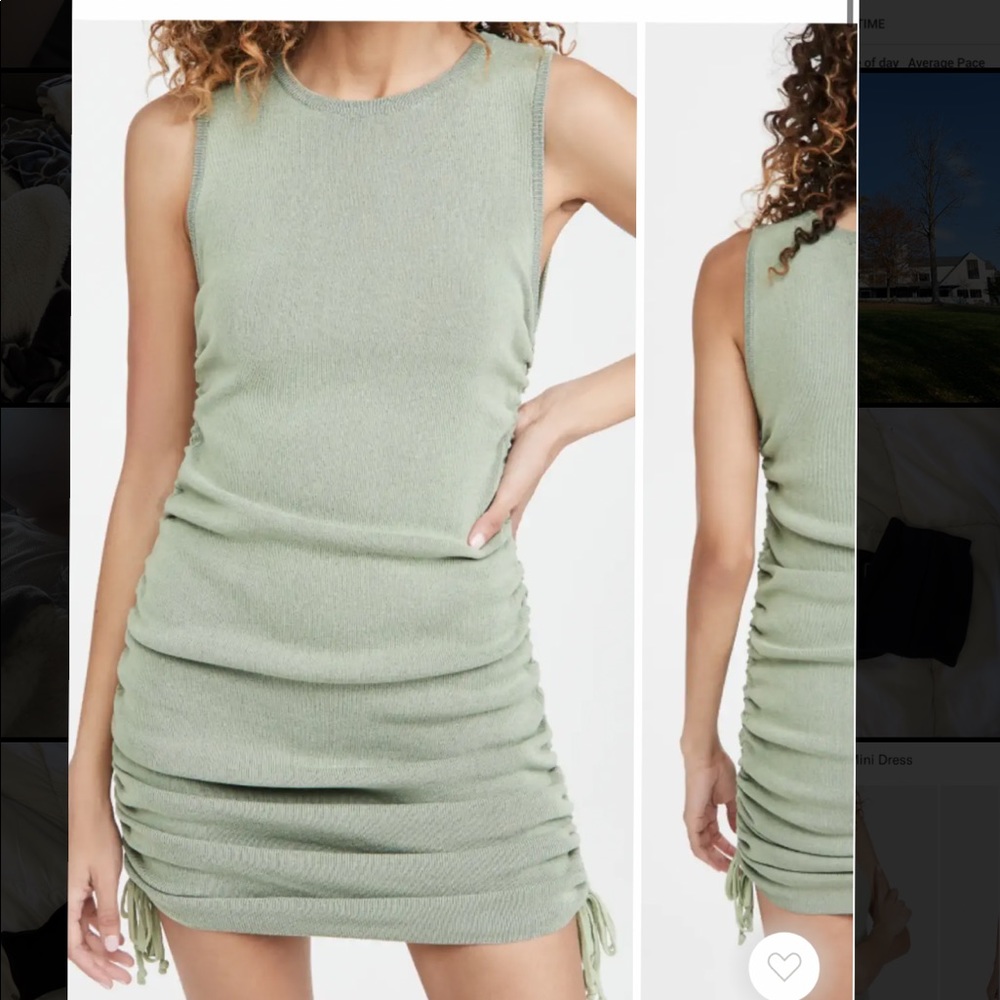 Sage green dress